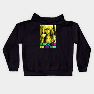 STEVIE NICKS - ROCK ON GOLD DUST WOMAN Kids Hoodie